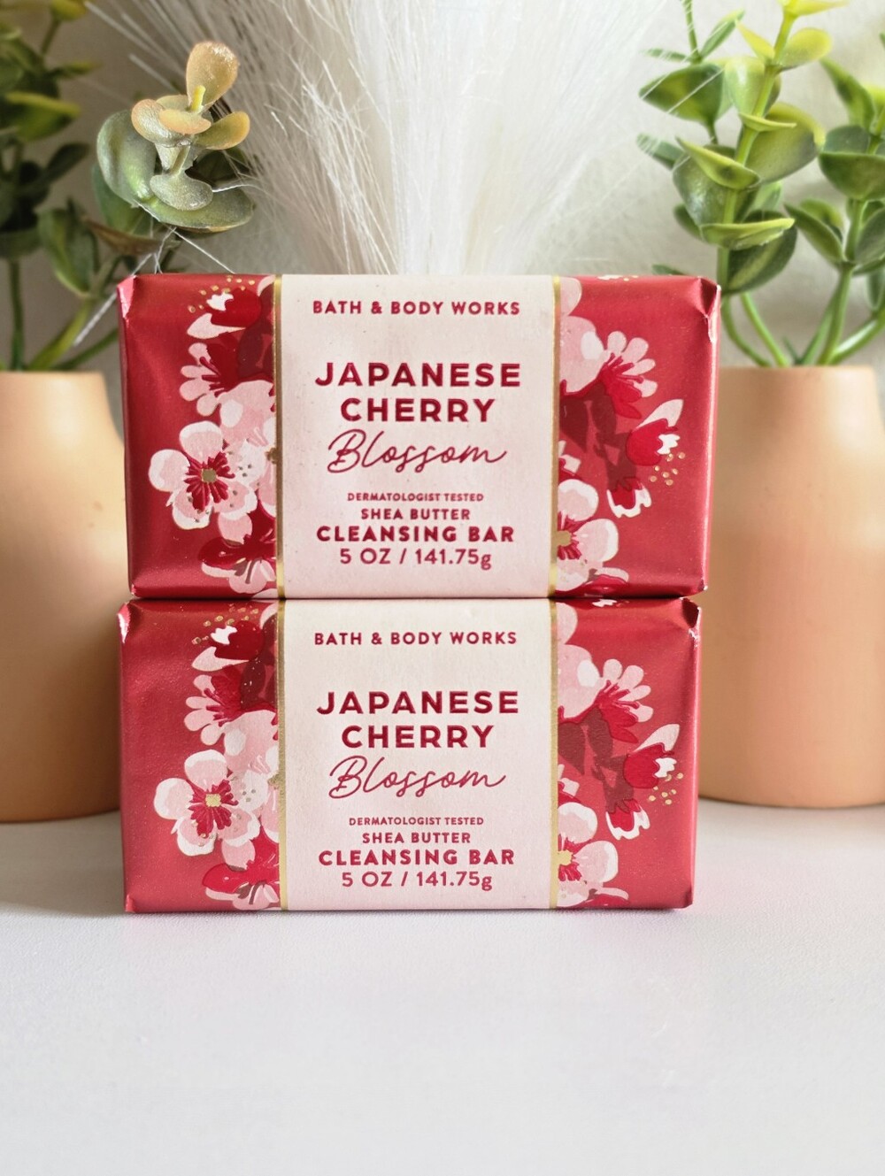 Japanese Cherry Blossom Bar Soaps by Bath & Body Works
